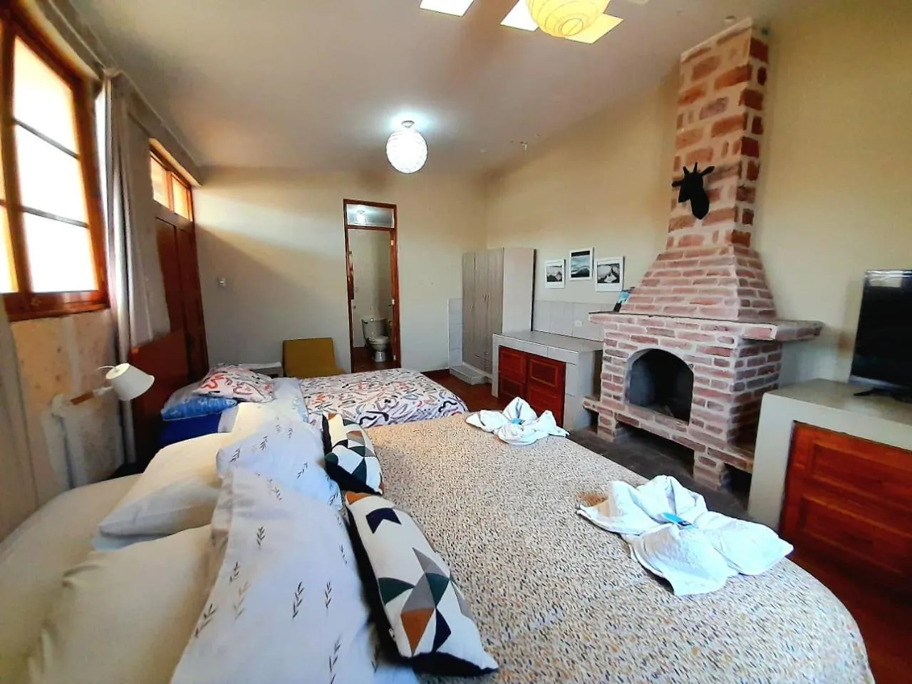 Habitación Familiar múltiples camas